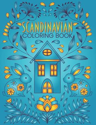 Book cover for Scandinavian Coloring Book