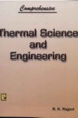 Cover of Comprehensive Thermal Science and Engineering