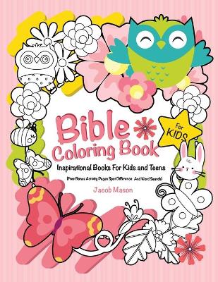Book cover for Bible Coloring Book For Kids
