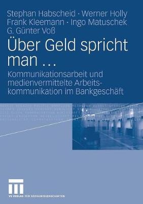 Book cover for Über Geld spricht man ...