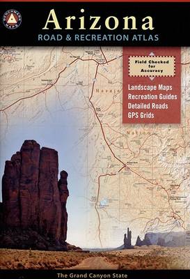 Book cover for Benchmark Arizona Road & Recreation Atlas, 7th Edition