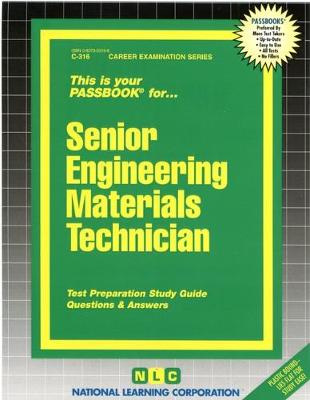 Book cover for Senior Engineering Materials Technician