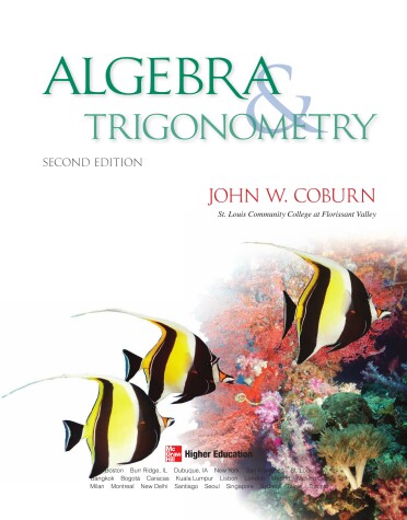 Book cover for Algebra & Trigonometry