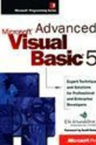 Cover of Advanced Microsoft Visual Basic 5