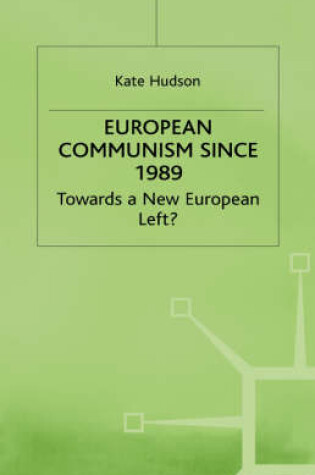 Cover of European Communism Since 1989