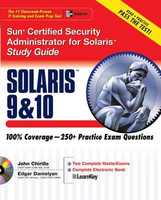 Book cover for Sun Certified Security Administrator for Solaris 9 & 10 Study Guide