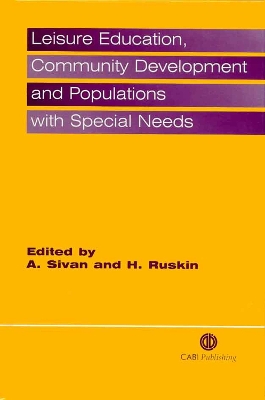 Cover of Leisure Education, Community Development and Populations with Special Needs