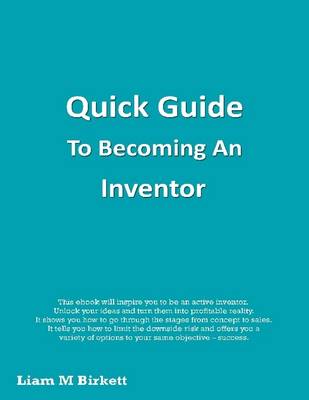 Book cover for Quick Guide to Becoming an Inventor