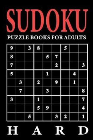 Cover of Sudoku Puzzles Books for Adults