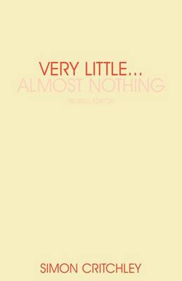 Book cover for Very Little ... Almost Nothing