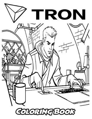 Book cover for Tron Coloring Book