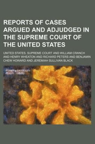 Cover of Reports of Cases Argued and Adjudged in the Supreme Court of the United States (Volume 54)