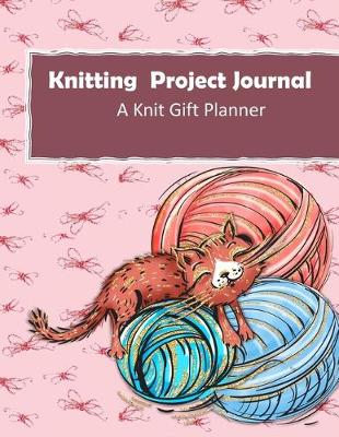Book cover for Knitting Project Journal