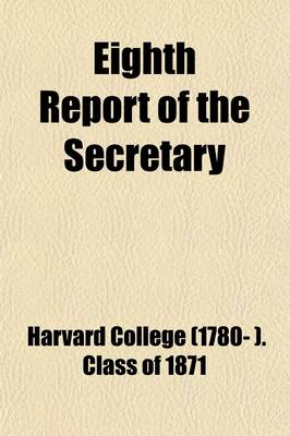 Book cover for Eighth Report of the Secretary