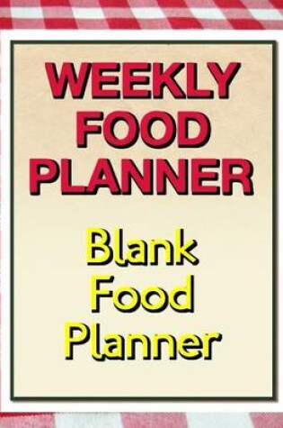 Cover of Weekly Food Planner