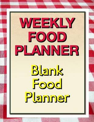 Book cover for Weekly Food Planner