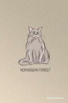 Book cover for Norwegian Forest 2020 Planner