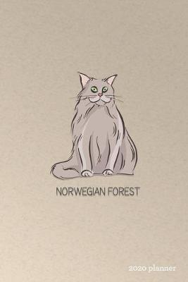 Book cover for Norwegian Forest 2020 Planner