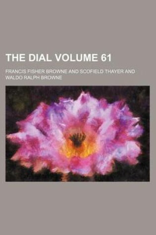 Cover of The Dial Volume 61