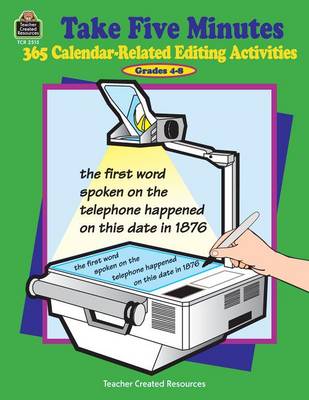 Cover of Take Five Minutes: 365 Calendar-Related Editing Activities