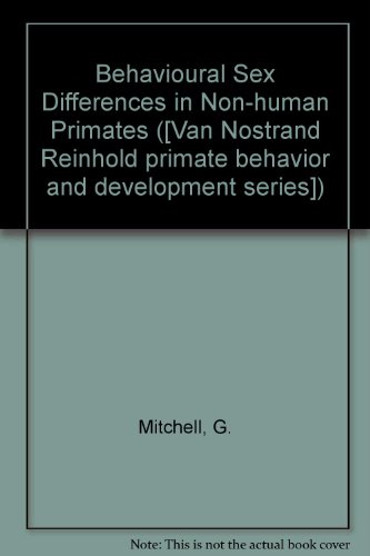 Book cover for Behavioural Sex Differences in Non-human Primates