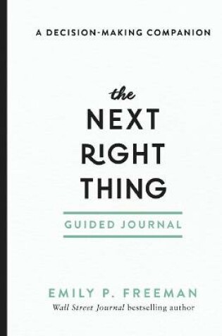 Cover of The Next Right Thing Guided Journal