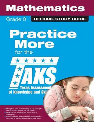 Book cover for The Official Taks Study Guide for Grade 8 Mathematics