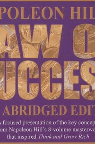 Cover of Napoleon Hill's Law of Success