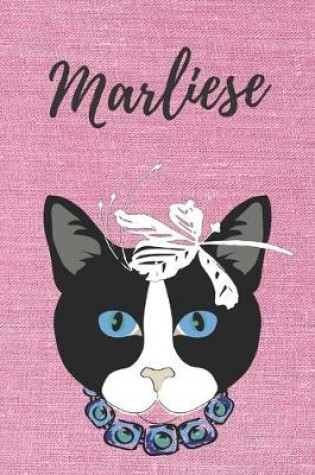 Cover of personalisiertes Notizbuch Katze / Journal / Malbuch / Tagebuch / Kritzelbuch / DIN A5 / Geschenk Marliese