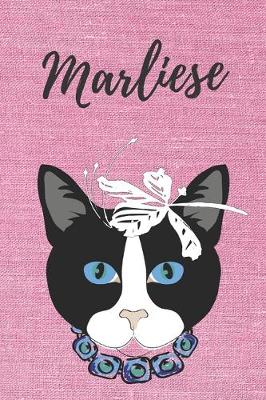 Book cover for personalisiertes Notizbuch Katze / Journal / Malbuch / Tagebuch / Kritzelbuch / DIN A5 / Geschenk Marliese