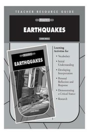 Cover of Earthquakes Teacher Resource Guide