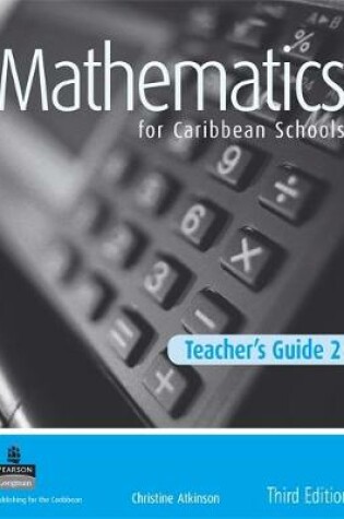 Cover of Maths for Caribbean Schools Teachers Guide 2 New Edition