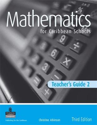 Book cover for Maths for Caribbean Schools Teachers Guide 2 New Edition