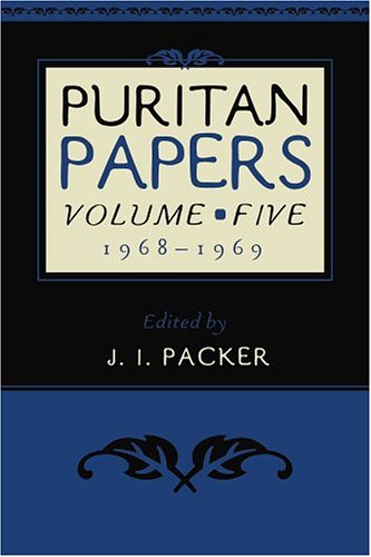 Book cover for Puritan Papers: Vol. 5, 1968-1969