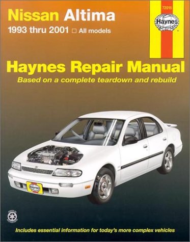 Cover of Nissan Altima Automotive Repair Manual