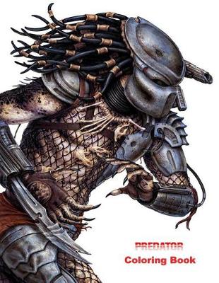 Book cover for Predator Coloring Book