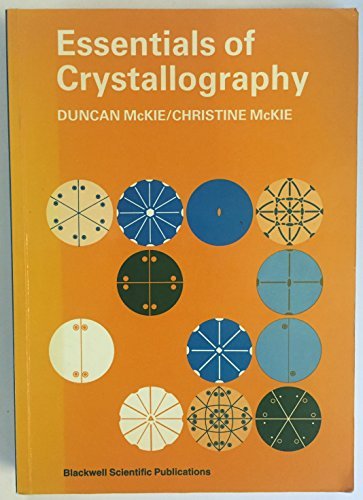 Book cover for Essentials of Crystallography