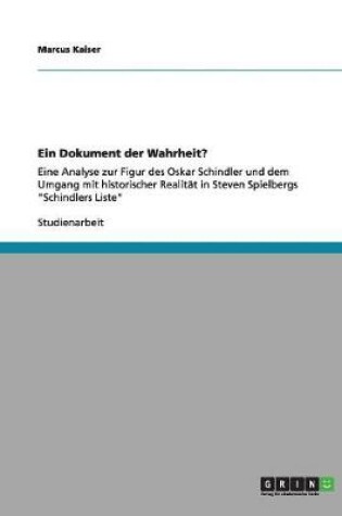Cover of Ein Dokument der Wahrheit?