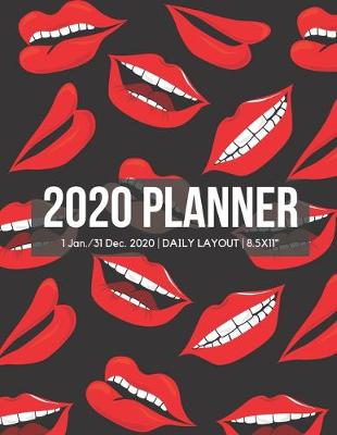 Book cover for 2020 Lips Daily Planner