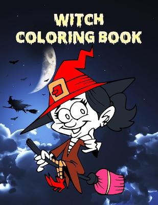 Book cover for Witch coloring Book