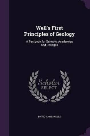 Cover of Well's First Principles of Geology