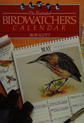 Book cover for Illustrated Bird Watcher's Calendar