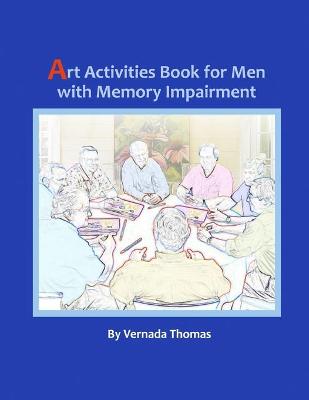 Book cover for Art Activities Book for Men with Memory Impairment