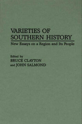 Cover of Varieties of Southern History