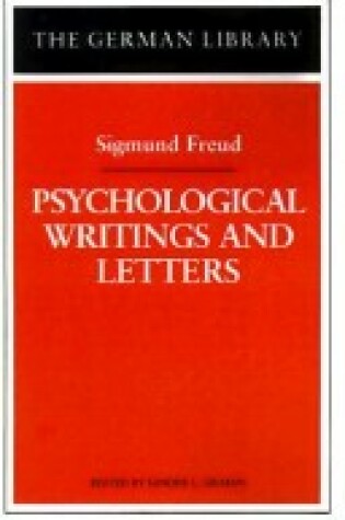 Cover of Psychological Writings and Letters