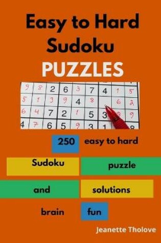 Cover of Easy to Hard Sudoku Puzzles