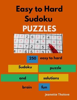 Book cover for Easy to Hard Sudoku Puzzles