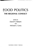 Book cover for Food Politics