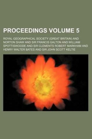 Cover of Proceedings Volume 5