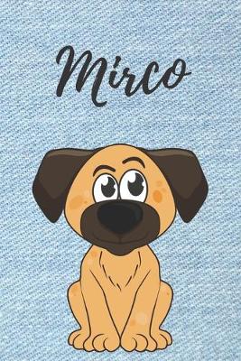 Book cover for personalisiertes Notizbuch Hunde / Malbuch / Kritzelbuch / Tagebuch / Journal / DIN A5 / Geschenk Mirco